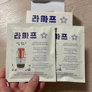 라까프 베트남 핀 커피 드립백 7개입 — 5점을 준 리뷰어가 2022년 9월 올린 사용 사진