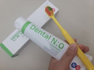 프리마인 유해균 뿐만 아니라 유익균까지 씻어내는 치약은 그만, 건강한 구강환경을 만드는 덴탈엔오 — 5점을 준 리뷰어가 2022년 10월 올린 사용 사진