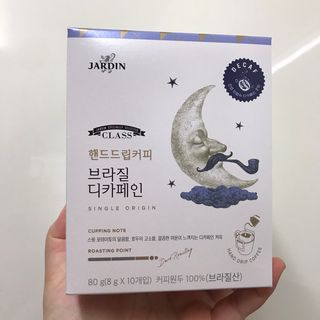 (주)쟈뎅 쟈뎅 클래스 핸드 드립 커피 10P 2종_디카페인 1종+랜덤 플레이버 1종 — 5점을 준 리뷰어가 2021년 4월 올린 사용 사진