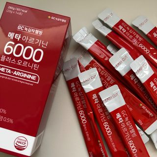 메타아르기닌 GC녹십자웰빙 메타 아르기닌 6000 플러스 오르니틴 — 5점을 준 리뷰어가 2022년 11월 올린 사용 사진