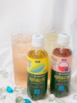 더그레잇티 콤부차 [매일유업] 더그레잇티 44kcal 콤부차 300ml *12개입 (오리지널 6개+베리리치 6개) — 3.5점을 준 리뷰어가 2023년 8월 올린 사용 사진