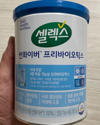 셀렉스 썬화이버 프리바이오틱스 — 5점을 준 리뷰어가 2021년 12월 올린 사용 사진