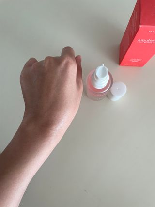 산다화 더블 이펙트 안티 링클 세럼 50ml — 5점을 준 리뷰어가 2022년 12월 올린 사용 사진