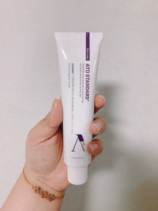 아토스탠다드 베이비크림 — 5점을 준 리뷰어가 2021년 1월 올린 사용 사진