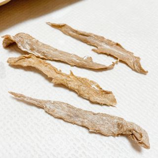 [보헤리] 국내산 강아지 육포간식 바삭 64 2종 — 5점을 준 리뷰어가 2022년 4월 올린 사용 사진