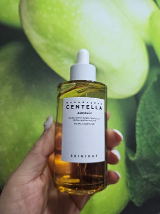 [스킨1004] 마다가스카르 센텔라 앰플 100ml — 5점을 준 리뷰어가 2024년 5월 올린 사용 사진