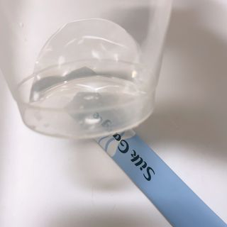 실크가글 실크단백질 함유 구강청결제 11ml 50포 — 2점을 준 리뷰어가 2021년 8월 올린 사용 사진