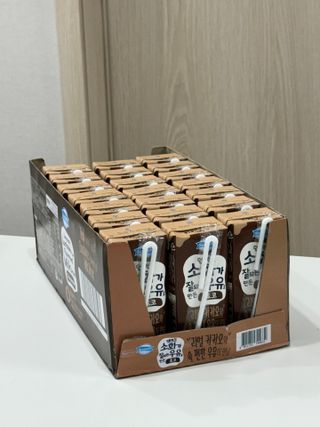 [구매평]덴마크 소화가 잘되는 우유로 만든 초코, 190ml, 24개 — 5점을 준 리뷰어가 2025년 2월 올린 사용 사진