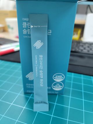 클린24시간 슬림앤유산균 1박스 (3.5g X 15포) — 5점을 준 리뷰어가 2023년 5월 올린 사용 사진