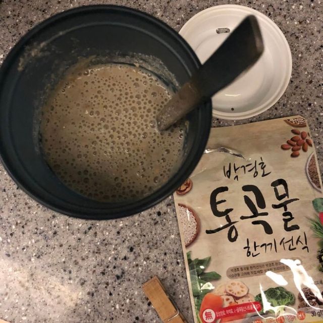 박경호 통곡물 한끼선식 리뷰 사진