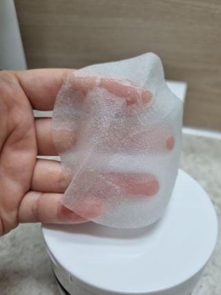 랑벨 랑바이오 블랙 시카 퀵 패드 100매 (3초 쿨링/3분 흡수, 블랙비 프로폴리스/시카 4종 함유, 대용량) — 5점을 준 리뷰어가 2022년 5월 올린 사용 사진