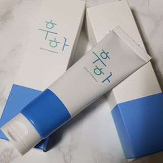 [심폐소생소] 무불소 임산부 천연 치약 — 5점을 준 리뷰어가 2021년 11월 올린 사용 사진