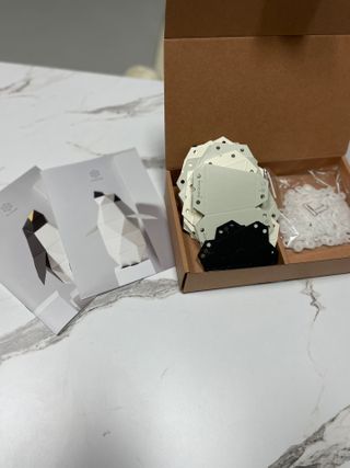 [폴리곤즈] 허들린 패밀리 DIY 블록 세트 (허들린 펭귄 블록+미니허들린 펭귄 블록) — 5점을 준 리뷰어가 2022년 4월 올린 사용 사진