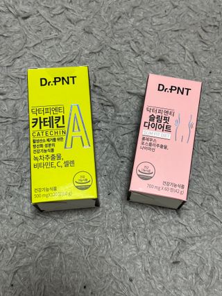 닥터피엔티 [Dr.PNT] 건강한 다이어트, 기능성 원료로 시작! 슬림핏 다이어트+카테킨 [1개월분] — 4.5점을 준 리뷰어가 2022년 11월 올린 사용 사진