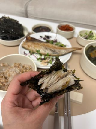 ㈜금호통상 노르웨이 고등어 900g (6~10편) — 5점을 준 리뷰어가 2023년 11월 올린 사용 사진