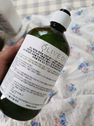 올리브 오일 스킨케어 컴퍼니 [OOSC] 향기로운 보습 로즈 제라늄 바디워시 500ml — 5점을 준 리뷰어가 2021년 5월 올린 사용 사진