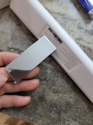 아카라 어두울 때만 켜지는 스마트 무선 센서등 — 4점을 준 리뷰어가 2021년 12월 올린 사용 사진