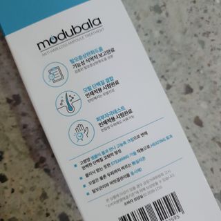 모두발라 탈모집중케어 앰플 트리트먼트 — 5점을 준 리뷰어가 2022년 3월 올린 사용 사진