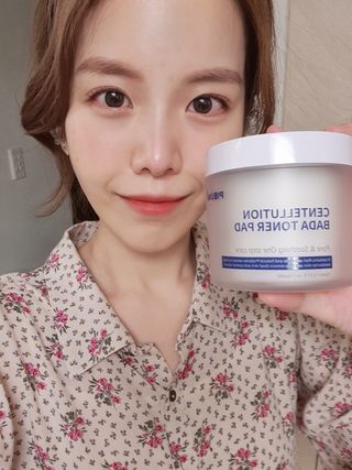 피부미 센텔루션 바다토너패드 70pad — 5점을 준 리뷰어가 2021년 10월 올린 사용 사진