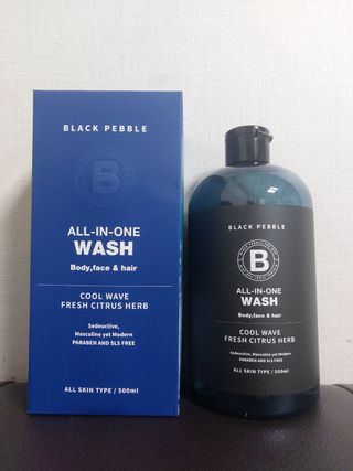 블랙페블 올인원 워시 쿨 웨이브 500ml — 5점을 준 리뷰어가 2021년 6월 올린 사용 사진