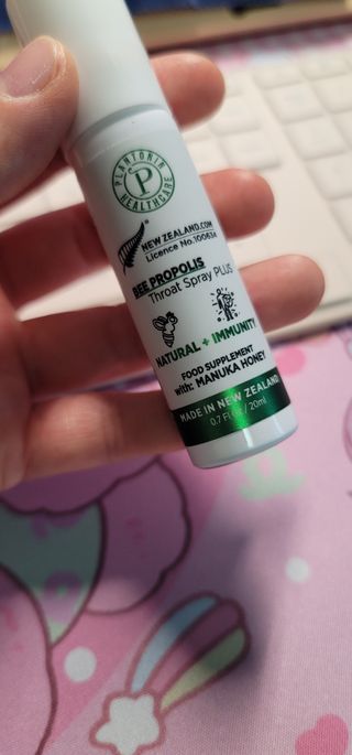 플랜토닌 프로폴리스 인후 스프레이 20ml — 5점을 준 리뷰어가 2023년 2월 올린 사용 사진