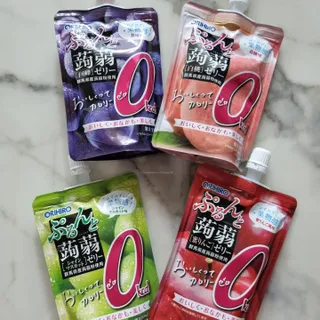 ORIHIRO 오리히로 곤약젤리 제로칼로리 130g 4종 4팩(맛별로 1팩씩) — 4.5점을 준 리뷰어가 2023년 2월 올린 사용 사진