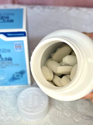 광동생활건강 뼈 건강엔 칼슘마그네슘 90정 3개월분 — 5점을 준 리뷰어가 2023년 5월 올린 사용 사진