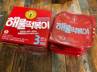한성기업 무볼레 닭떡볶이+해물떡볶이 2종 세트 — 4점을 준 리뷰어가 2021년 10월 올린 사용 사진