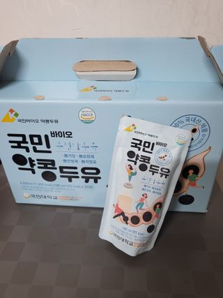 국민바이오 약콩두유 — 4.5점을 준 리뷰어가 2022년 5월 올린 사용 사진