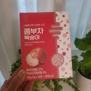 참앤들황토농원 7가지 맛! 탄산 톡톡! 스파클링! 데이앤 콤부차 7종 10포 1박스씩 ★총 7박스★ — 5점을 준 리뷰어가 2023년 2월 올린 사용 사진