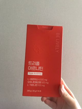 오늘도 트리플아르니틴 — 4.5점을 준 리뷰어가 2022년 8월 올린 사용 사진