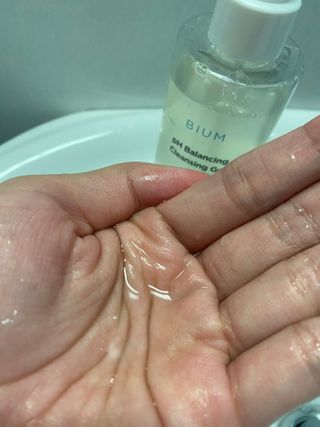 화이트리 비움 약산성 클렌징젤 ,마일드 필링젤 세트 — 5점을 준 리뷰어가 2021년 2월 올린 사용 사진