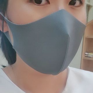 [에이블밤부] 리퓨어 쿠퍼 마스크 10color — 5점을 준 리뷰어가 2021년 3월 올린 사용 사진