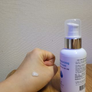 약손명가코스메틱 에오스보떼 아쿠아 모이스처라이징 워터 크림 — 5점을 준 리뷰어가 2022년 1월 올린 사용 사진
