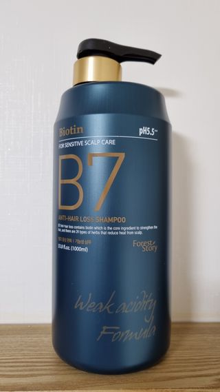 [포레스트스토리] 탈모증상완화 샴푸 1,000ml — 5점을 준 리뷰어가 2022년 3월 올린 사용 사진