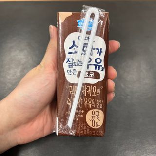 [구매평]덴마크 소화가 잘되는 우유로 만든 초코, 190ml, 24개 — 5점을 준 리뷰어가 2025년 2월 올린 사용 사진