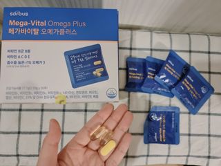 소버스 메가바이탈 오메가플러스 — 5점을 준 리뷰어가 2022년 3월 올린 사용 사진