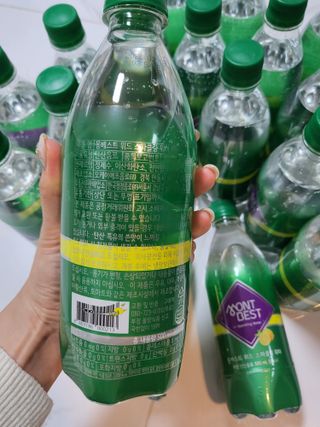 몽베스트 Montbest with Sparkling water Lemon OR Lime 20병(랜덤) — 5점을 준 리뷰어가 2022년 5월 올린 사용 사진