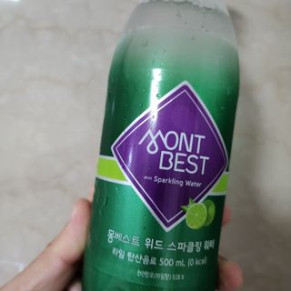 몽베스트 Montbest with Sparkling water Lime20병 — 5점을 준 리뷰어가 2022년 9월 올린 사용 사진
