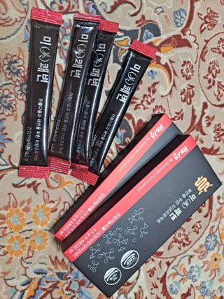 새롬바이오 리생 [미쾌변] 차전자피 식이섬유 건강기능식품 3팩 — 5점을 준 리뷰어가 2021년 6월 올린 사용 사진