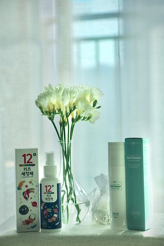 셀바이져 항균 스프레이 핸드워시 + 키즈세정제 SET — 5점을 준 리뷰어가 2021년 3월 올린 사용 사진