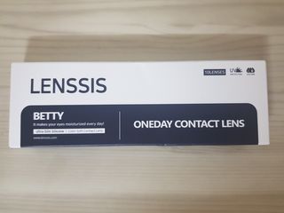 렌시스 LENSSIS [ 렌시스 ] 최적의 함수율로 오랫동안 촉촉한 원데이 렌즈 ｜ 5컬러 중 택1｜ — 5점을 준 리뷰어가 2021년 5월 올린 사용 사진