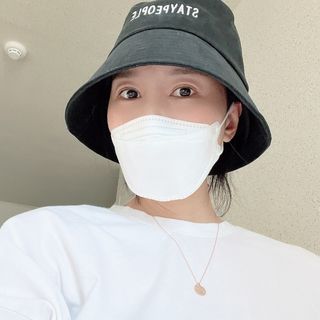[스테이피플] STAYPEOPLE BUCKET HAT (BLACK) — 5점을 준 리뷰어가 2022년 9월 올린 사용 사진