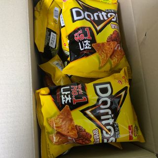롯데제과 도리토스 양념치킨맛 — 5점을 준 리뷰어가 2021년 4월 올린 사용 사진