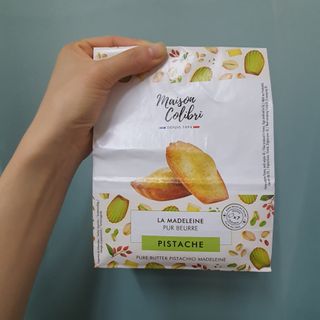 [메종콜리브리] 프랑스 마들렌 메종콜리브리 피스타치오 마들렌 2팩 — 4.5점을 준 리뷰어가 2021년 11월 올린 사용 사진