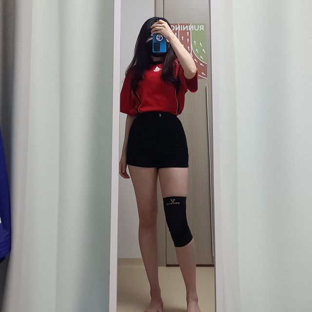 반테린서포터 무릎보호대 리뷰 사진