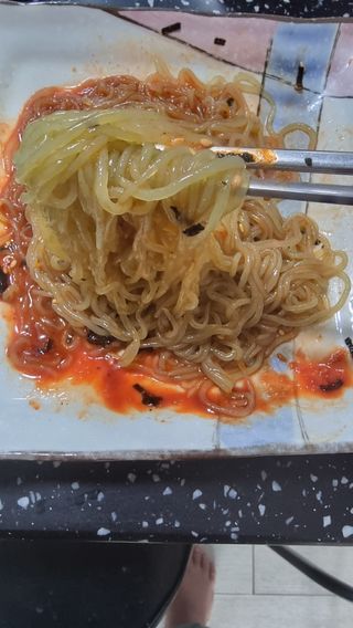 클린24시간 올리브 발효곤약면 찰비빔면 1세트-(3봉) — 5점을 준 리뷰어가 2023년 12월 올린 사용 사진