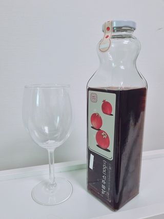 [바이윙클] 페르시아 유기농 석류 착즙주스 750ml 2병 + 선물박스 세트 — 5점을 준 리뷰어가 2022년 3월 올린 사용 사진