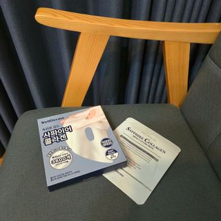 [올리브영] 웰더마 프리미엄 사파이어 콜라겐 임팩트 피팅 마스크 4매 — 5점을 준 리뷰어가 2025년 7월 올린 사용 사진