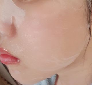 닥터마시멜로 닥터마스멜로 마블러스 아쿠아 클리닉 마스크 — 5점을 준 리뷰어가 2021년 2월 올린 사용 사진
